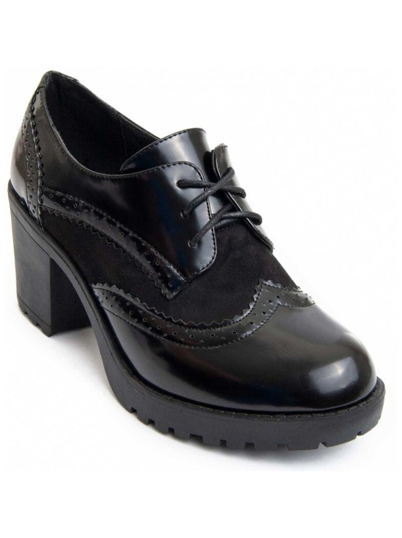 Oxford Casual Sintetico Montevita Negro - Kiabi