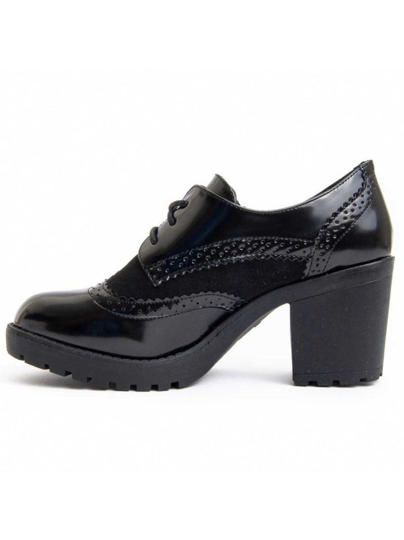 Oxford Casual Sintetico Montevita Negro - Kiabi