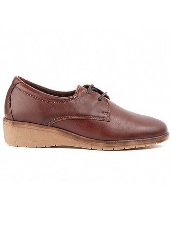 Oxford Cuña Cuero Purapiel