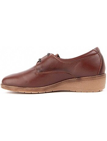 Oxford Cuña Cuero Purapiel