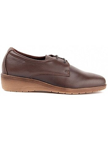 Oxford Cuña Cuero Purapiel