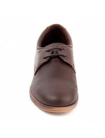 Oxford Cuña Cuero Purapiel