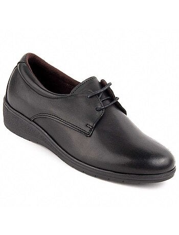 Oxford Cuña Cuero Purapiel