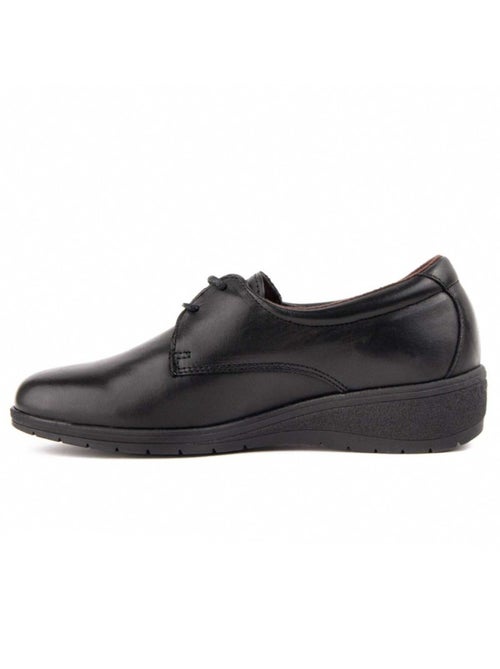 Oxford Cuña Cuero Purapiel - Kiabi