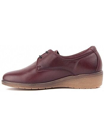 Oxford Cuña Cuero Purapiel