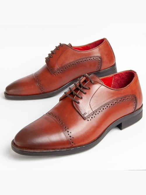 Oxford Vestir Cuero Purapiel - Kiabi