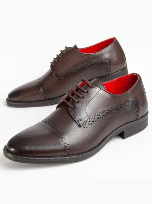 Oxford Vestir Cuero Purapiel - Kiabi