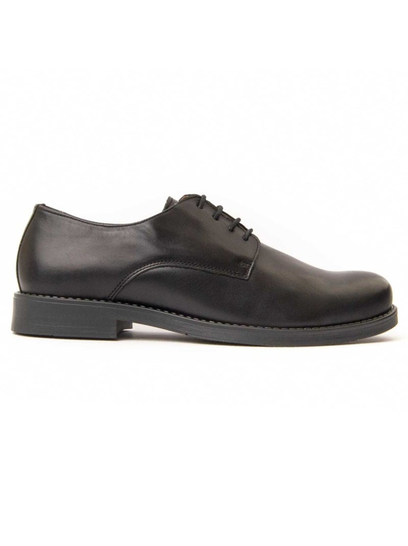 Oxford Vestir Cuero Purapiel Negro - Kiabi