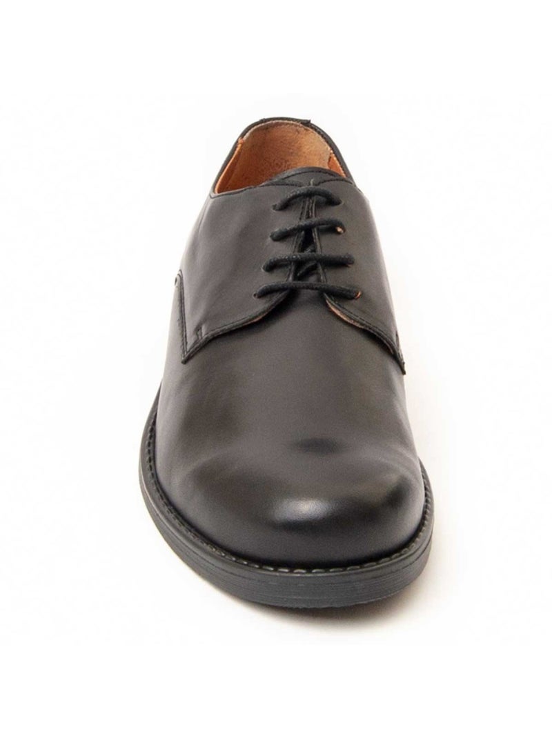 Oxford Vestir Cuero Purapiel Negro - Kiabi