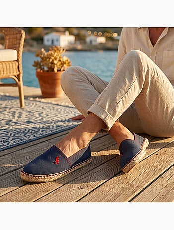 OZABI Alpargatas para hombre, fabricadas en España, de lona de algodón, para el verano