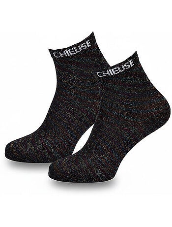 OZABI Calcetines de mujer con lentejuelas Calcetines cortos