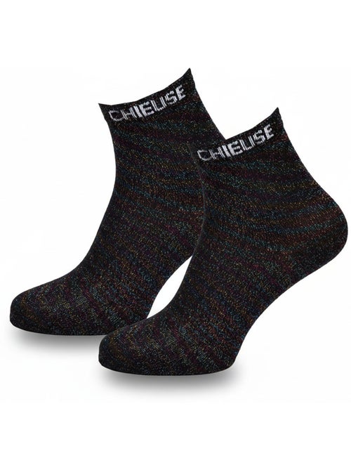 OZABI Calcetines de mujer con lentejuelas Calcetines cortos - Kiabi
