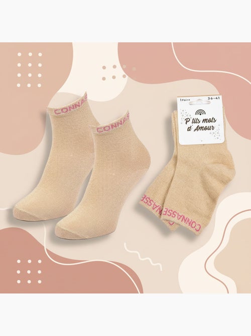 OZABI Calcetines de mujer con lentejuelas Calcetines cortos - Kiabi