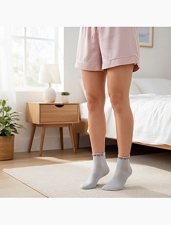 OZABI Calcetines de mujer con lentejuelas Calcetines cortos