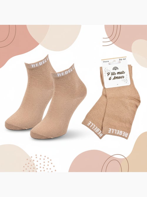 OZABI Calcetines de mujer con lentejuelas Calcetines cortos - Kiabi
