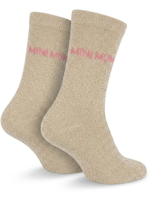 OZABI Calcetines para niña con lentejuelas y mensaje divertido - Kiabi