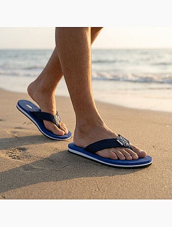 OZABI: chanclas para hombre cómodas, con suela gruesa antideslizante de densidad múltiple