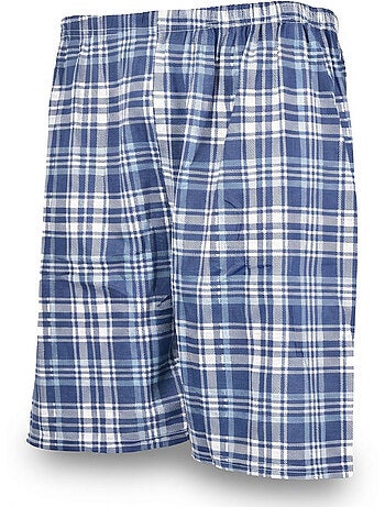 OZABI Conjunto de pijama corto de algodón para hombre
