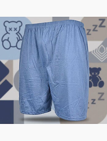 OZABI Conjunto de pijama corto de algodón para hombre