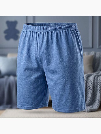 OZABI Conjunto de pijama corto de algodón para hombre