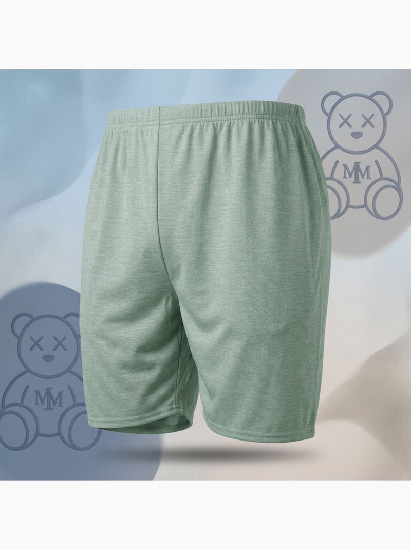 OZABI Conjunto de pijama corto de algodón para hombre Verde - Kiabi