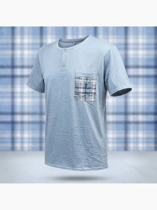 OZABI Conjunto de pijama corto de algodón para hombre - Kiabi