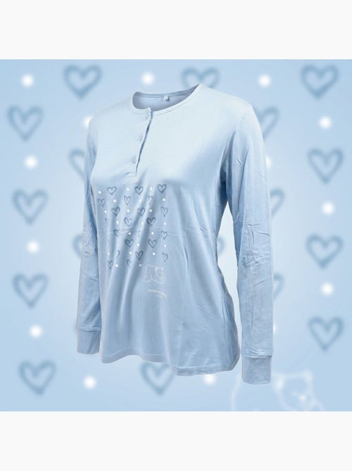 OZABI Conjunto de pijama largo para mujer con mangas largas - Kiabi