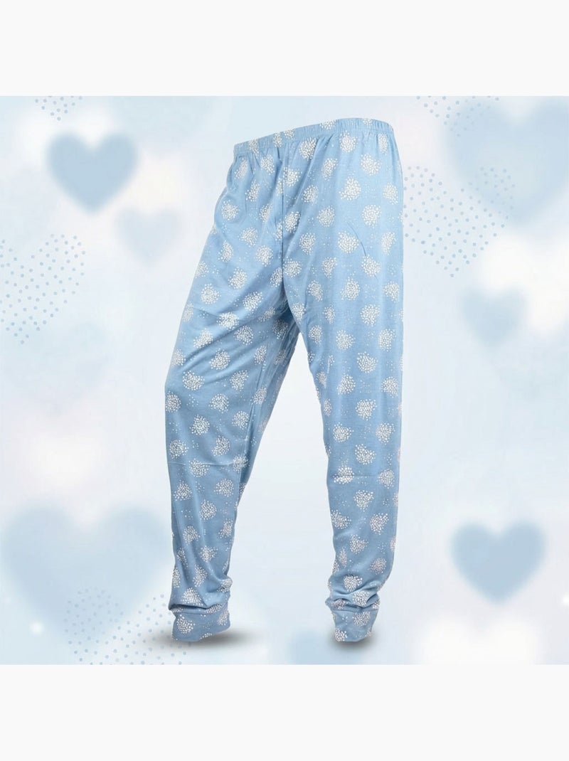 OZABI Conjunto de pijama largo para mujer con mangas largas Azul - Kiabi
