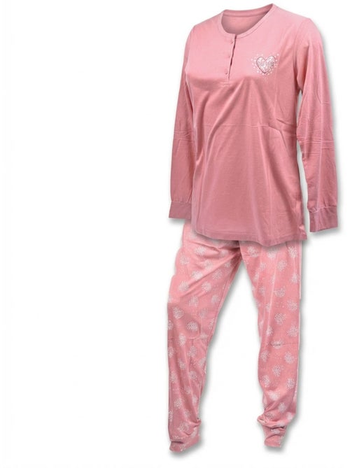 OZABI Conjunto de pijama largo para mujer con mangas largas - Kiabi