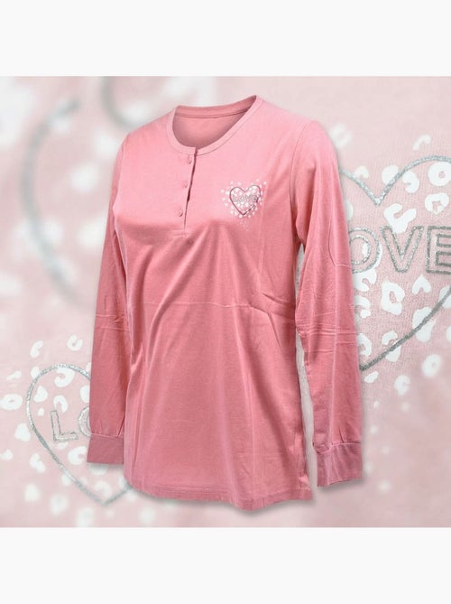 OZABI Conjunto de pijama largo para mujer con mangas largas - Kiabi