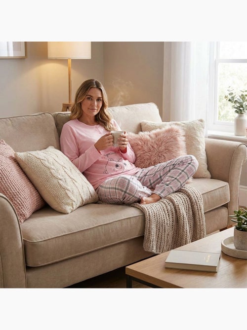 OZABI Conjunto de pijama largo para mujer con mangas largas - Kiabi