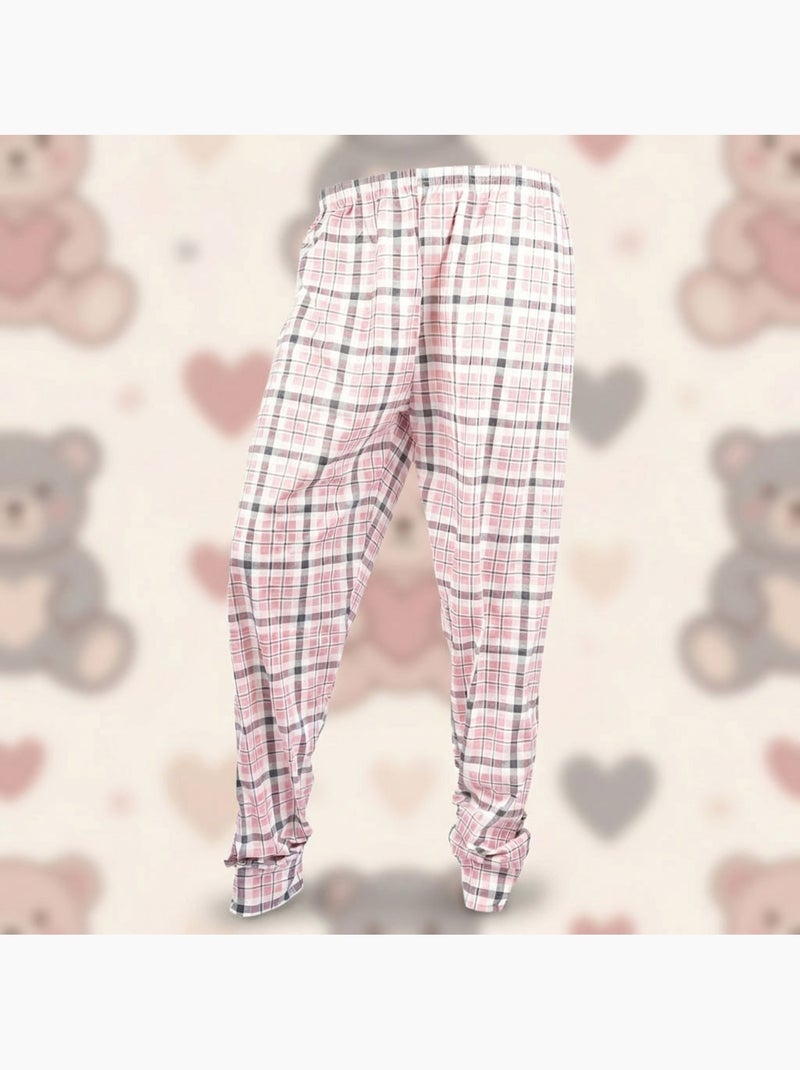 OZABI Conjunto de pijama largo para mujer con mangas largas Rosa - Kiabi