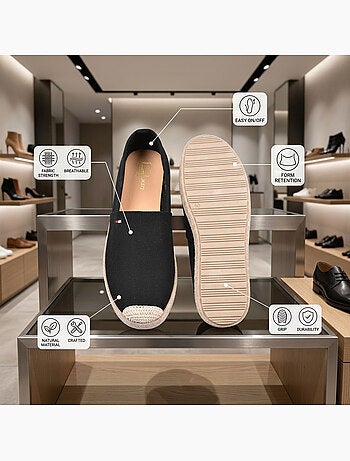 OZABI: elegantes alpargatas de hombre para el verano, sin cordones, con un estilo chic y desenfadado