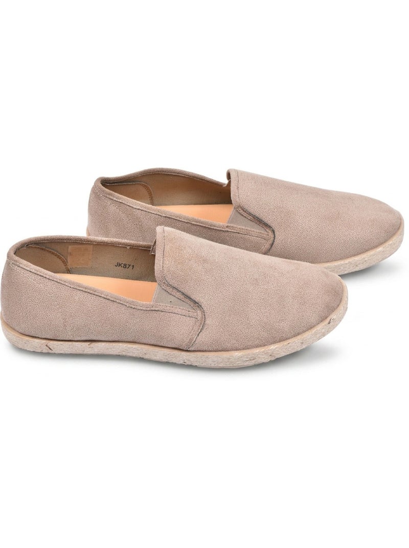 OZABI: elegantes alpargatas de hombre para el verano, sin cordones, con un estilo chic y desenfadado Taupe - Kiabi