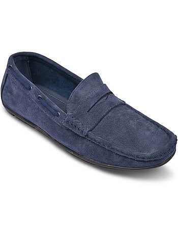 OZABI: mocasines de hombre para la ciudad, cómodos, sin cordones, de nubuck flexible