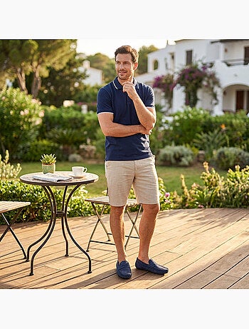 OZABI: mocasines de hombre para la ciudad, cómodos, sin cordones, de nubuck flexible