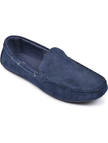 OZABI Mocasines de verano para hombre, estilo náutico, de nubuck flexible