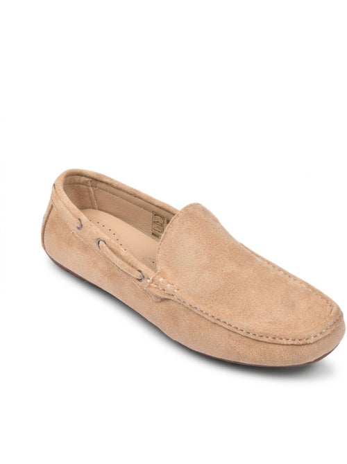 OZABI Mocasines de verano para hombre, estilo náutico, de nubuck flexible - Kiabi