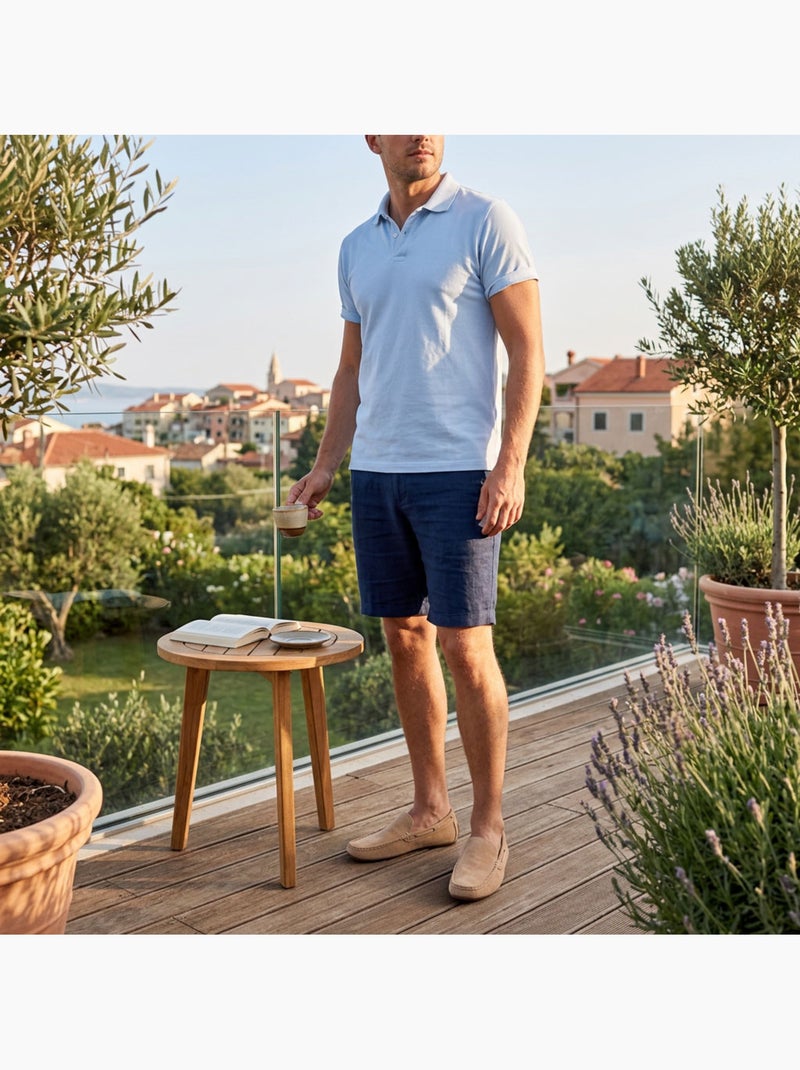 OZABI Mocasines de verano para hombre, estilo náutico, de nubuck flexible Taupe - Kiabi