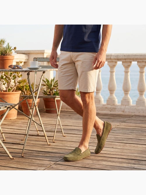 OZABI Mocasines de verano para hombre, estilo náutico, de nubuck flexible - Kiabi