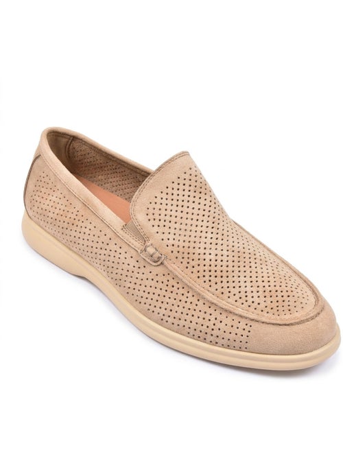 OZABI Mocasines para hombre con microperforaciones, modelo Slip On Premium, cómodos, tallas - Kiabi