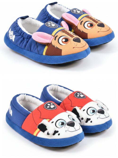 OZABI Pack 2 pares pantuflas niño Patrulla Canina antideslizantes - Kiabi
