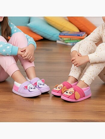 OZABI Pack 2 pares pantuflas niño Patrulla Canina antideslizantes
