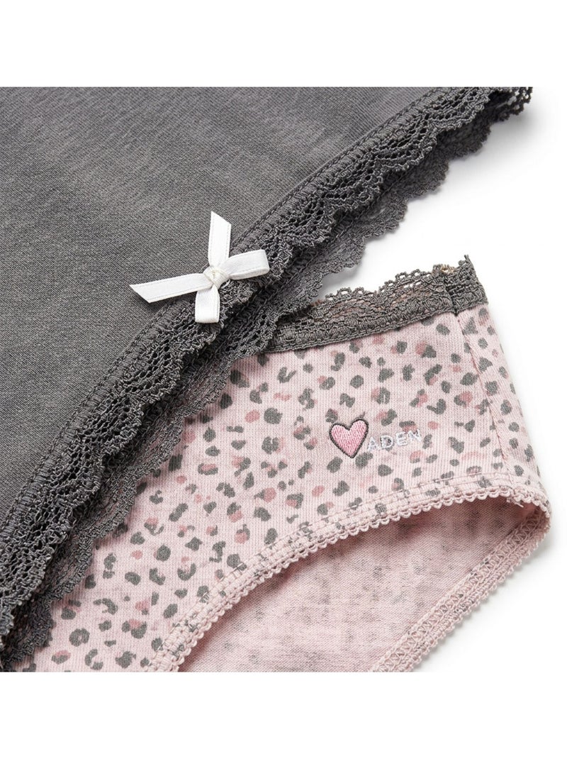 OZABI Pack de braguitas de algodón para niña - Lote de 6 Rosa/Multicolor - Kiabi