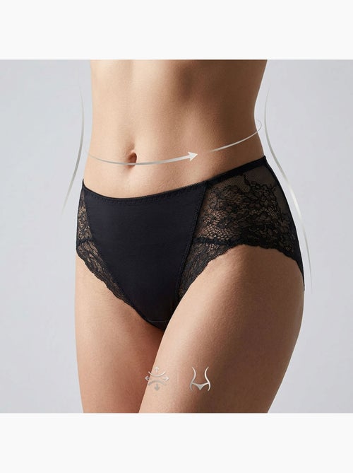 OZABI Pack de braguitas moldeadoras para mujer con encaje invisible – Lote de 4 - Kiabi