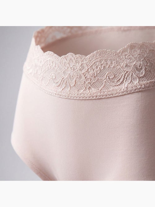 OZABI Pack de braguitas moldeadoras para mujer con encaje invisible – Lote de 4 - Kiabi