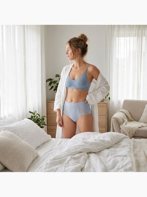 OZABI Pack de braguitas moldeadoras para mujer con encaje invisible – Lote de 4 - Kiabi