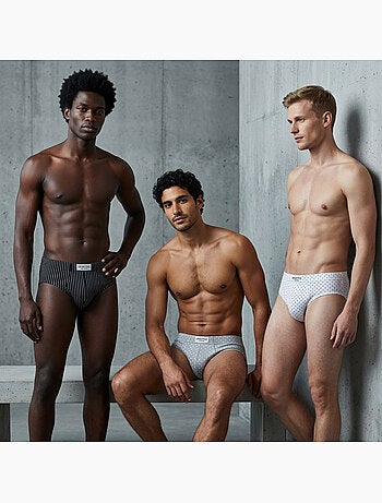 OZABI Pack de calzoncillos para hombre 100 % algodón – Lote de 6