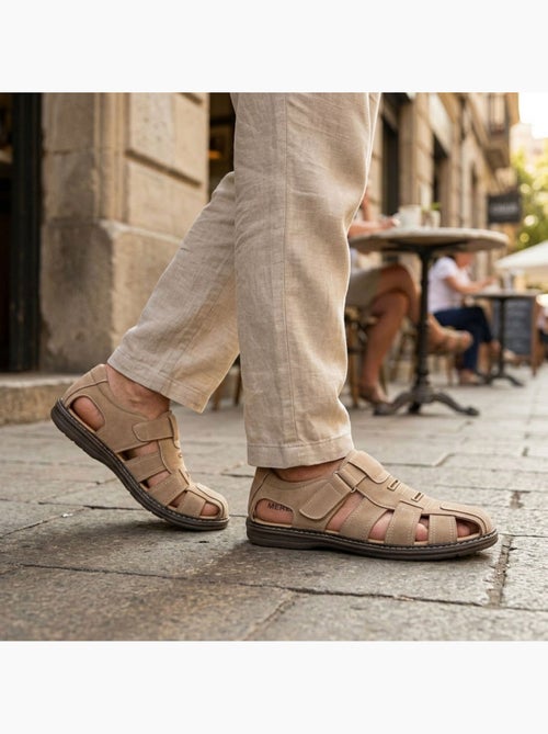 OZABI: sandalias cerradas para hombre, cómodas y frescas para el verano - Kiabi