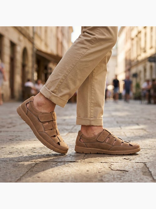 OZABI: sandalias cerradas para hombre, cómodas y frescas para el verano - Kiabi
